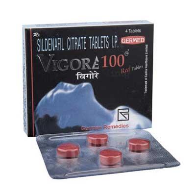 威而鋼 德國紅魔威格拉 VIGORA 100mg 增硬助勃 印度壯陽藥